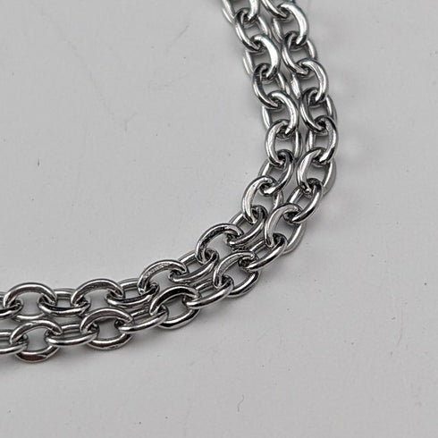 ヴィンテージ 純銀台座 2色マザーオブパール ペンダント ネックレス付